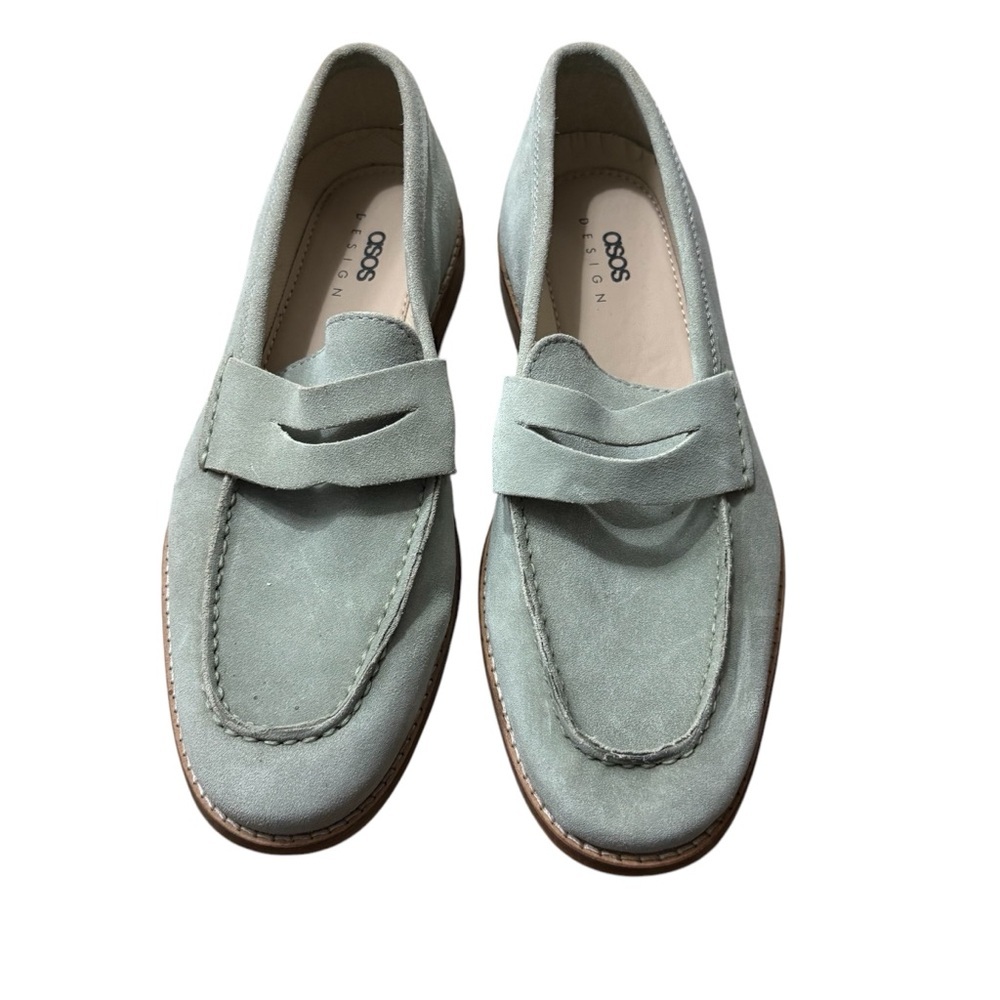 ASOS Mint Green Loafers Size Size 8 -- NEW W/O BOX - Picture 7 of 11